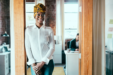 Portrait of African-American professional