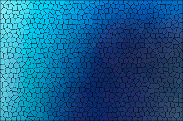 Geometrischer, moderner, orientalischer Mosaik Hintergrund hell, dunkel, blau, türkis, lila,...