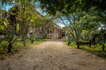 Abandoned hacienda ake