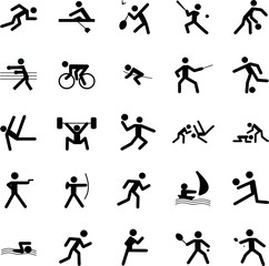 set of sport icons