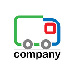 company logo is like a truck shape