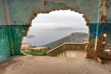 Talaia d'Albercutx , in der Nähe von Cap Formentor auf Mallorca, Spanien, Pollenca