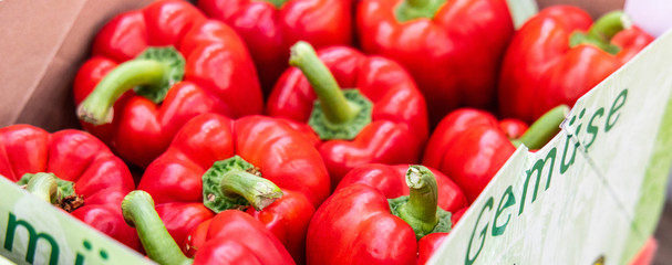 Paprika pepper rot red Gemüse Vitamine vegetables