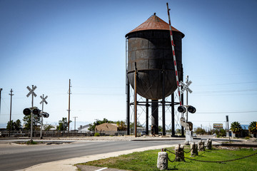 Wasserturm alt old water tower Holz wood USA America