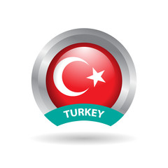 european flags emblem for with glossy color