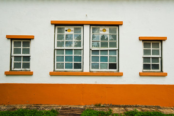 house with windows