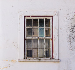 Fototapeta na wymiar the old window