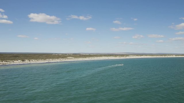 Perth Summer Beach Vacation - Greenhead Western Australia - Aerial Drone Footage