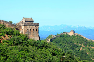 Fototapeta premium The Great Wall is in China.