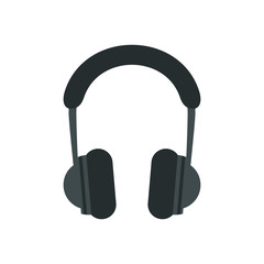 earphones audio device isolated icon
