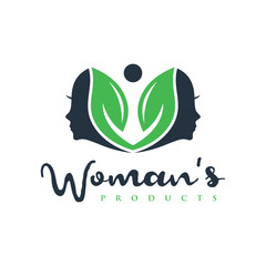 natural female beauty logo
