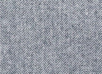 Grey Herringbone tweed, Wool Background Texture.