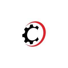 Gear Logo Template