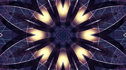 Kaleidoscope Mandala Art Design Abstract Background