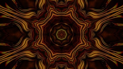 Kaleidoscope Mandala Art Design Abstract Background
