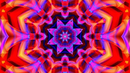 Kaleidoscope Mandala Art Design Abstract Background