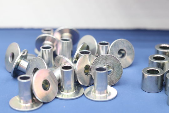 steel part with  zinc plating  manufacturing process ;