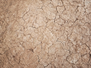 The ground has cracks in the top view for the background
