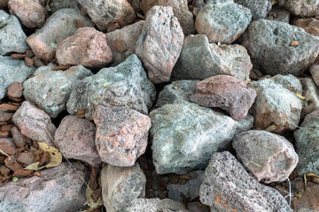 colorful rock stones background
