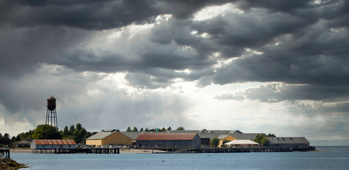2020-01-02 CLOUDY SKIES OVER BLAINE WASHINGTON