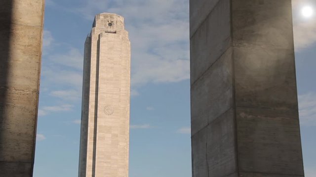 The Rosario National Flag Memorial, In Santa Fe Province, Argentina.