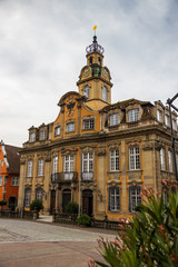 Fototapeta na wymiar Historic buildings Schwaebisch Hall Germany
