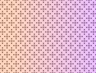 Colorful dots pattern with gradient, soft focus abstract background use for desktop wallpaper or website design, template background.-Illustration