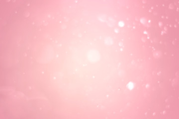 Fototapeta na wymiar Bokeh light soft pink background. Backdrop
