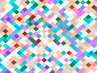 color geometric block pattern background polygonal style ,LED light color dot , line art , paint like illustration background of spiral fractal triangle , geometric modern