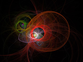 surreal futuristic digital 3d design art abstract background fractal illustration for meditation and decoration wallpaper