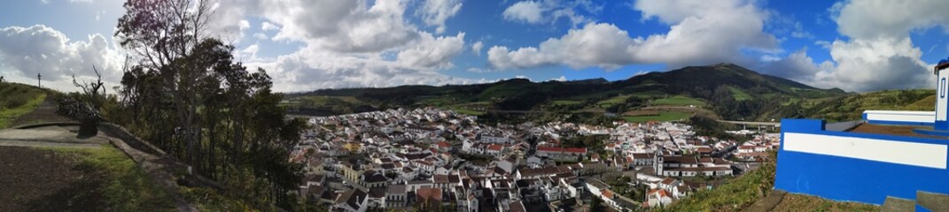 Fototapeta na wymiar Açores Panoramica