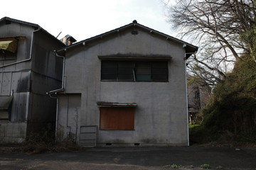 岡山県笠岡市の古くて美しい建物