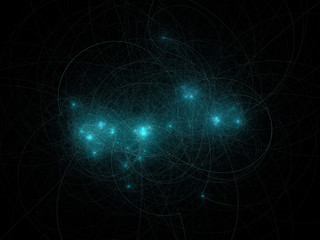 surreal futuristic digital 3d design art abstract background fractal illustration for meditation and decoration wallpaper