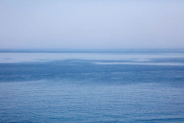 Obraz premium Blue expanse of water at sea as abstract background
