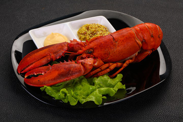 Luxury Lobster with sauce