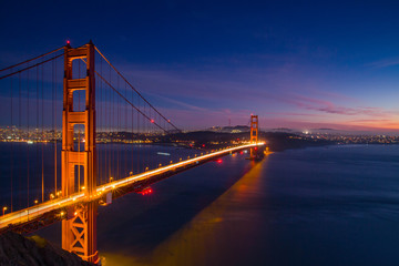 Fototapeta na wymiar Golden Gate Bridge USA