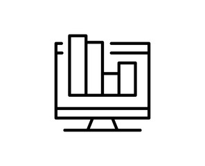 Diagram line icon