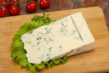 Italian traditional gorgonzola soft cheese