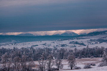 Landscape in Romania