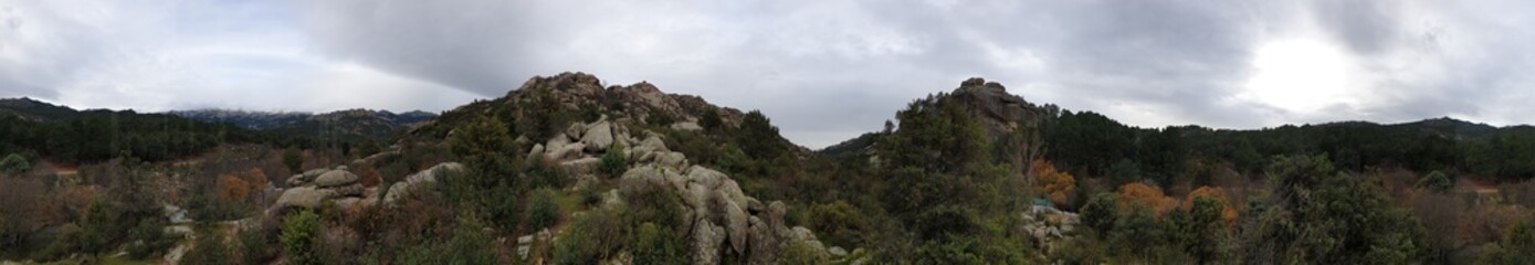 morning in the mountains