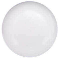 Plate on white