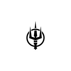 Tident icon Vector Illustration design Logo