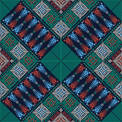 Palestinian embroidery pattern 219