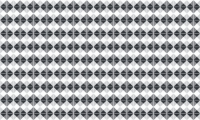 Abstract seamless pattern with gray halftone triangle shapes. Creative dotted background and design template