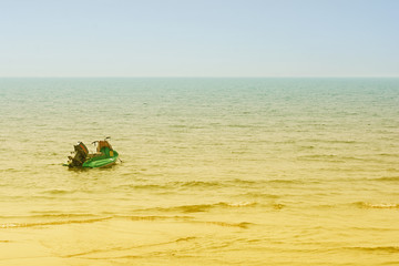 personal watercraft on sea