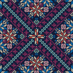 Palestinian embroidery pattern 260