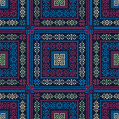 Palestinian embroidery pattern 273