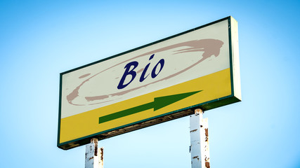 Street Sign to Bio