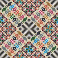 Palestinian embroidery pattern 276
