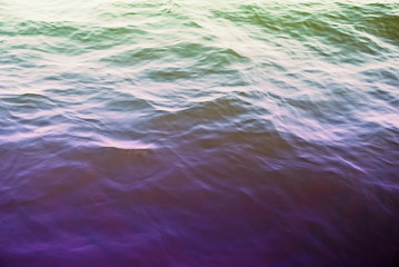 ocean water and sea wave pattern in colorful image